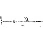 Bosch Ντίζα, Φρένο Ακινητοποίησης - 1 987 482 747