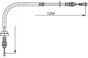 Bosch Ντίζα, Φρένο Ακινητοποίησης - 1 987 482 756