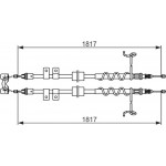 Bosch Ντίζα, Φρένο Ακινητοποίησης - 1 987 482 776