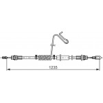 Bosch Ντίζα, Φρένο Ακινητοποίησης - 1 987 482 778 Bosch Ντίζα, Φρένο Ακινητοποίησης - 1 987 482 778