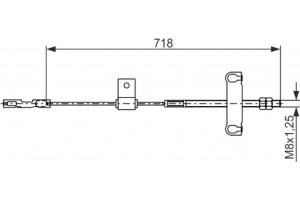 Bosch Ντίζα, Φρένο Ακινητοποίησης - 1 987 482 877