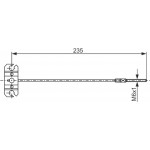 Bosch Ντίζα, Φρένο Ακινητοποίησης - 1 987 482 895 Bosch Ντίζα, Φρένο Ακινητοποίησης - 1 987 482 895