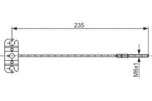 Bosch Ντίζα, Φρένο Ακινητοποίησης - 1 987 482 895