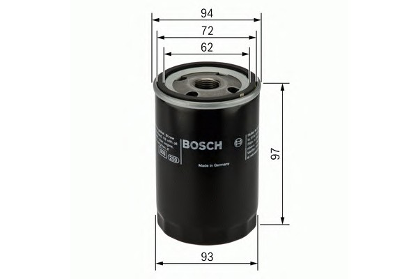 Bosch Φίλτρο Λαδιού - 0 451 103 333