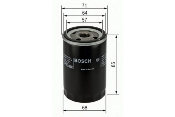Bosch Φίλτρο Λαδιού - 0 451 103 372