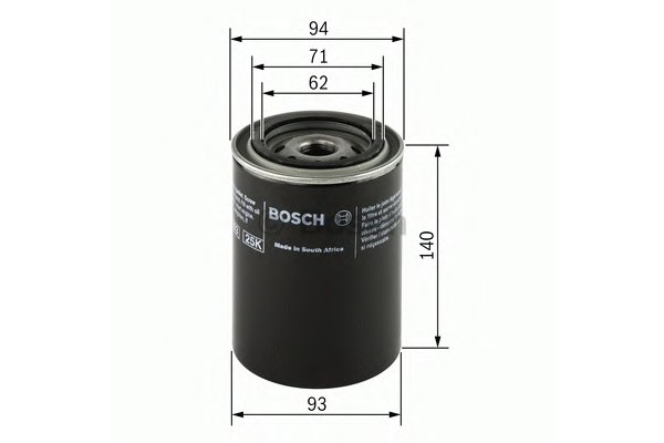 Bosch Φίλτρο Λαδιού - 0 451 104 005