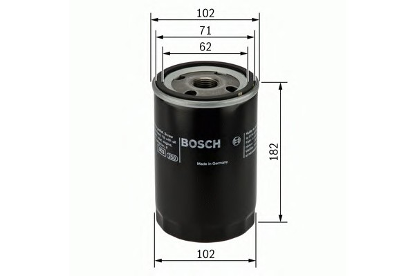 Bosch Φίλτρο Λαδιού - 0 451 302 182