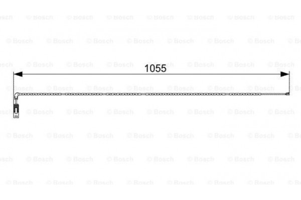 Bosch Προειδοπ. επαφή, Φθορά Υλικού Τριβής Των Φρένων - 1 987 473 001