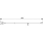 Bosch Προειδοπ. επαφή, Φθορά Υλικού Τριβής Των Φρένων - 1 987 473 013