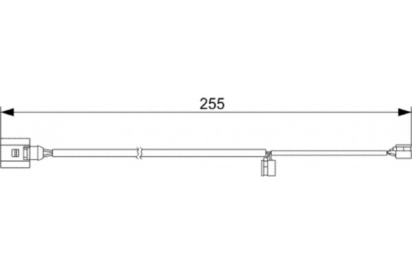 Bosch Προειδοπ. επαφή, Φθορά Υλικού Τριβής Των Φρένων - 1 987 473 013