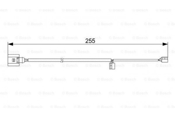 Bosch Προειδοπ. επαφή, Φθορά Υλικού Τριβής Των Φρένων - 1 987 473 013