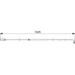 Bosch Προειδοπ. επαφή, Φθορά Υλικού Τριβής Των Φρένων - 1 987 473 026