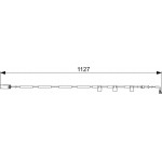 Bosch Προειδοπ. επαφή, Φθορά Υλικού Τριβής Των Φρένων - 1 987 473 059