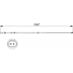 Bosch Προειδοπ. επαφή, Φθορά Υλικού Τριβής Των Φρένων - 1 987 473 512 Bosch Προειδοπ. επαφή, Φθορά Υλικού Τριβής Των Φρένων - 1 987 473 512