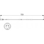 Bosch Προειδοπ. επαφή, Φθορά Υλικού Τριβής Των Φρένων - 1 987 473 514 Bosch Προειδοπ. επαφή, Φθορά Υλικού Τριβής Των Φρένων - 1 987 473 514