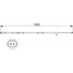 Bosch Προειδοπ. επαφή, Φθορά Υλικού Τριβής Των Φρένων - 1 987 473 521 Bosch Προειδοπ. επαφή, Φθορά Υλικού Τριβής Των Φρένων - 1 987 473 521
