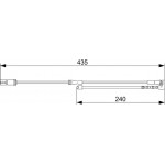 Bosch Προειδοπ. επαφή, Φθορά Υλικού Τριβής Των Φρένων - 1 987 473 543 Bosch Προειδοπ. επαφή, Φθορά Υλικού Τριβής Των Φρένων - 1 987 473 543