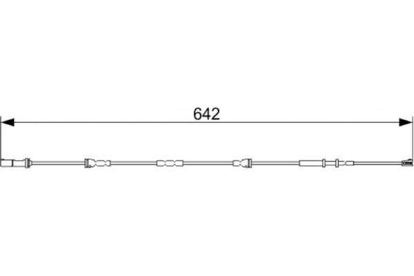 Bosch Προειδοπ. επαφή, Φθορά Υλικού Τριβής Των Φρένων - 1 987 473 544 Bosch Προειδοπ. επαφή, Φθορά Υλικού Τριβής Των Φρένων - 1 987 473 544