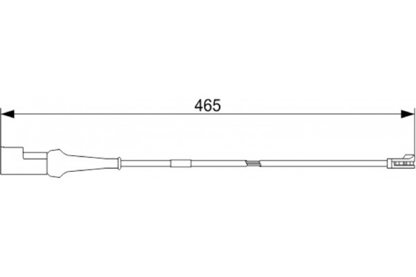 Bosch Προειδοπ. επαφή, Φθορά Υλικού Τριβής Των Φρένων - 1 987 473 573 Bosch Προειδοπ. επαφή, Φθορά Υλικού Τριβής Των Φρένων - 1 987 473 573