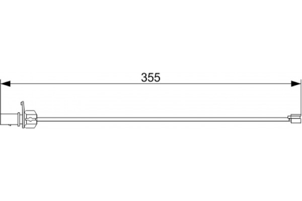 Bosch Προειδοπ. επαφή, Φθορά Υλικού Τριβής Των Φρένων - 1 987 473 559 Bosch Προειδοπ. επαφή, Φθορά Υλικού Τριβής Των Φρένων - 1 987 473 559
