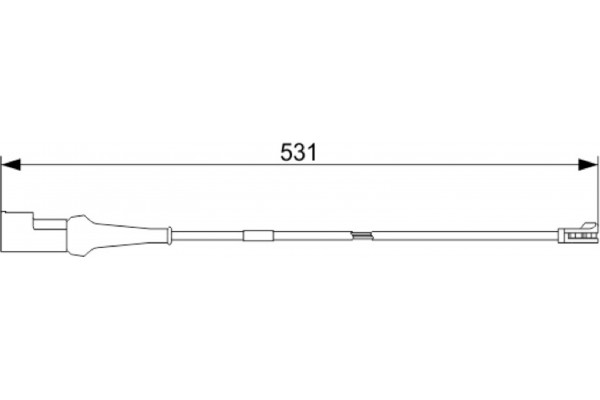 Bosch Προειδοπ. επαφή, Φθορά Υλικού Τριβής Των Φρένων - 1 987 473 574 Bosch Προειδοπ. επαφή, Φθορά Υλικού Τριβής Των Φρένων - 1 987 473 574