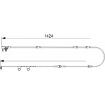 Bosch Προειδοπ. επαφή, Φθορά Υλικού Τριβής Των Φρένων - 1 987 473 581