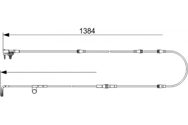 Bosch Προειδοπ. επαφή, Φθορά Υλικού Τριβής Των Φρένων - 1 987 473 582 Bosch Προειδοπ. επαφή, Φθορά Υλικού Τριβής Των Φρένων - 1 987 473 582