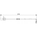 Bosch Προειδοπ. επαφή, Φθορά Υλικού Τριβής Των Φρένων - 1 987 474 489 Bosch Προειδοπ. επαφή, Φθορά Υλικού Τριβής Των Φρένων - 1 987 474 489