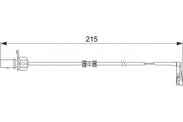 Bosch Προειδοπ. επαφή, Φθορά Υλικού Τριβής Των Φρένων - 1 987 474 489 Bosch Προειδοπ. επαφή, Φθορά Υλικού Τριβής Των Φρένων - 1 987 474 489