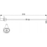 Bosch Προειδοπ. επαφή, Φθορά Υλικού Τριβής Των Φρένων - 1 987 474 506 Bosch Προειδοπ. επαφή, Φθορά Υλικού Τριβής Των Φρένων - 1 987 474 506