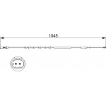 Bosch Προειδοπ. επαφή, Φθορά Υλικού Τριβής Των Φρένων - 1 987 474 551 Bosch Προειδοπ. επαφή, Φθορά Υλικού Τριβής Των Φρένων - 1 987 474 551