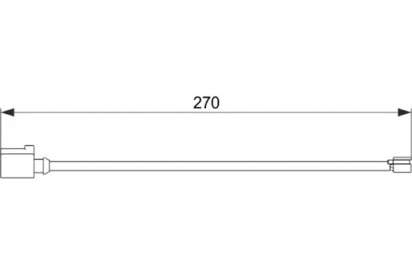 Bosch Προειδοπ. επαφή, Φθορά Υλικού Τριβής Των Φρένων - 1 987 474 564 Bosch Προειδοπ. επαφή, Φθορά Υλικού Τριβής Των Φρένων - 1 987 474 564