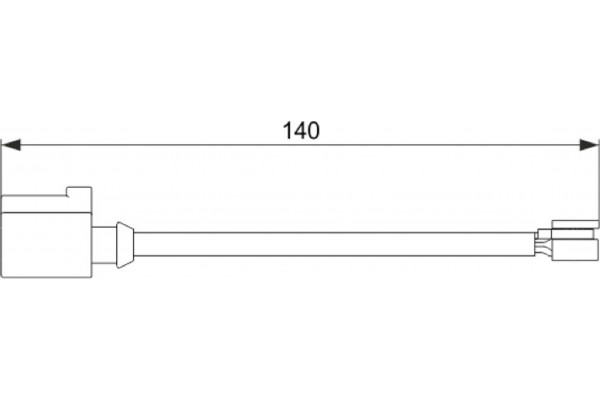 Bosch Προειδοπ. επαφή, Φθορά Υλικού Τριβής Των Φρένων - 1 987 474 566 Bosch Προειδοπ. επαφή, Φθορά Υλικού Τριβής Των Φρένων - 1 987 474 566