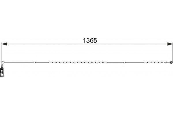 Bosch Προειδοπ. επαφή, Φθορά Υλικού Τριβής Των Φρένων - 1 987 474 583 Bosch Προειδοπ. επαφή, Φθορά Υλικού Τριβής Των Φρένων - 1 987 474 583