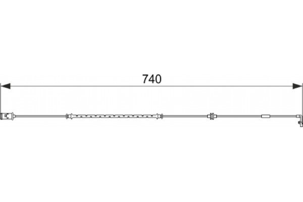 Bosch Προειδοπ. επαφή, Φθορά Υλικού Τριβής Των Φρένων - 1 987 474 587 Bosch Προειδοπ. επαφή, Φθορά Υλικού Τριβής Των Φρένων - 1 987 474 587