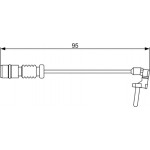 Bosch Προειδοπ. επαφή, Φθορά Υλικού Τριβής Των Φρένων - 1 987 474 901 Bosch Προειδοπ. επαφή, Φθορά Υλικού Τριβής Των Φρένων - 1 987 474 901