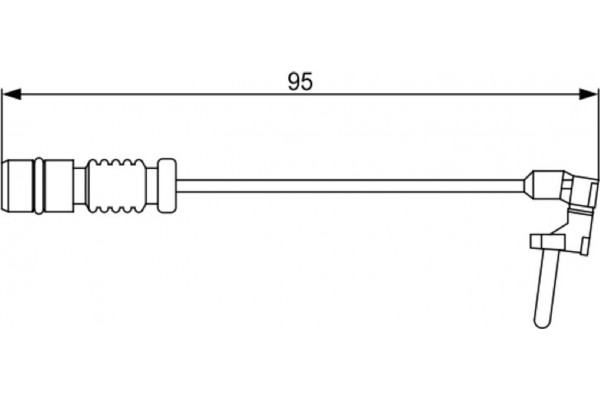 Bosch Προειδοπ. επαφή, Φθορά Υλικού Τριβής Των Φρένων - 1 987 474 901 Bosch Προειδοπ. επαφή, Φθορά Υλικού Τριβής Των Φρένων - 1 987 474 901