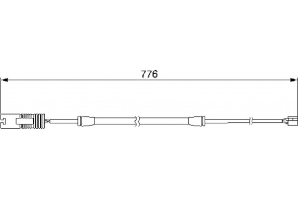 Bosch Προειδοπ. επαφή, Φθορά Υλικού Τριβής Των Φρένων - 1 987 474 925 Bosch Προειδοπ. επαφή, Φθορά Υλικού Τριβής Των Φρένων - 1 987 474 925