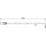 Bosch Προειδοπ. επαφή, Φθορά Υλικού Τριβής Των Φρένων - 1 987 474 942 Bosch Προειδοπ. επαφή, Φθορά Υλικού Τριβής Των Φρένων - 1 987 474 942