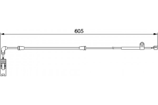 Bosch Προειδοπ. επαφή, Φθορά Υλικού Τριβής Των Φρένων - 1 987 474 943 Bosch Προειδοπ. επαφή, Φθορά Υλικού Τριβής Των Φρένων - 1 987 474 943