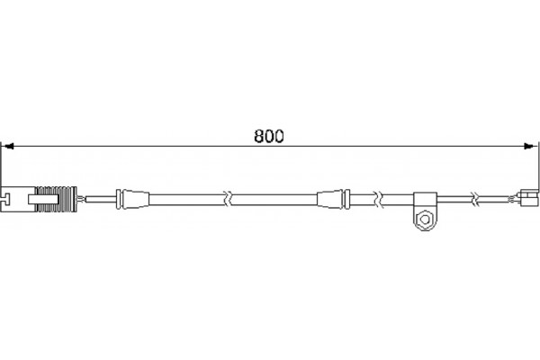 Bosch Προειδοπ. επαφή, Φθορά Υλικού Τριβής Των Φρένων - 1 987 474 945 Bosch Προειδοπ. επαφή, Φθορά Υλικού Τριβής Των Φρένων - 1 987 474 945