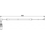 Bosch Προειδοπ. επαφή, Φθορά Υλικού Τριβής Των Φρένων - 1 987 474 960 Bosch Προειδοπ. επαφή, Φθορά Υλικού Τριβής Των Φρένων - 1 987 474 960