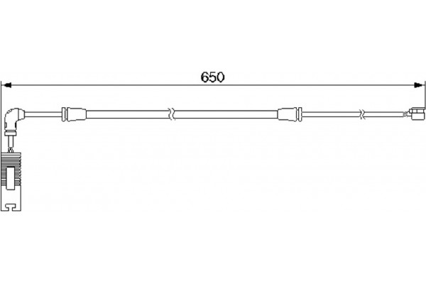 Bosch Προειδοπ. επαφή, Φθορά Υλικού Τριβής Των Φρένων - 1 987 474 960 Bosch Προειδοπ. επαφή, Φθορά Υλικού Τριβής Των Φρένων - 1 987 474 960