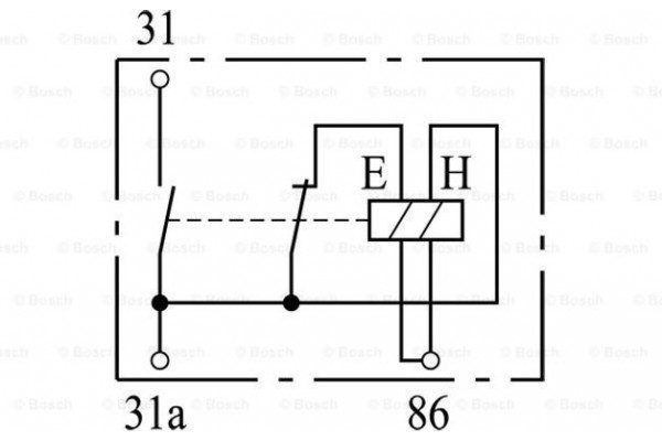 Bosch Ρελαί Μπαταρίας - 0 333 301 009