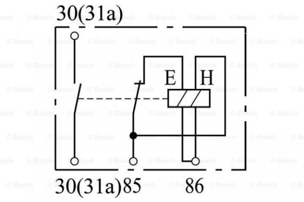 Bosch Ρελαί Μπαταρίας - 0 333 301 010