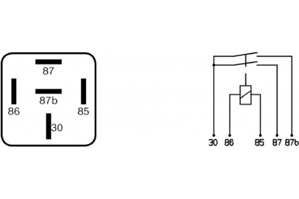 Bosch Ρελέ, Προβολέας Μεγάλων Φώτων - 0 332 015 001