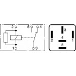 Bosch Ρελέ, Ρεύμα Λειτουργίας - 0 986 332 053