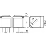 Bosch Ρελέ, Ρεύμα Λειτουργίας - 0 986 332 053
