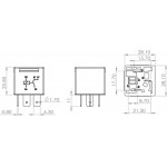 Bosch Ρελέ, Ρεύμα Λειτουργίας - 0 986 AH0 251