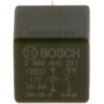 Bosch Ρελέ, Ρεύμα Λειτουργίας - 0 986 AH0 251